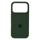 Чохол Silicone Case Full Protective iPhone 17 Pro dark green (УЦІНКА) PLS-00-00147703