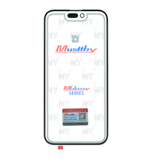 Скло дисплея iPhone 14 Pro Max з OCA black (Musttby) PLS-00-00130424