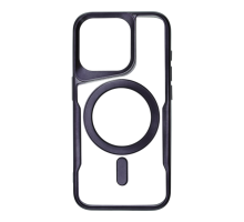 Чохол Acrilyc case with Magsafe iPhone 15 Pro purple PLS-00-00134713