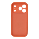 Чохол Silicone Case Full Camera Protective iPhone 17 Pro apricot PLS-00-00156002