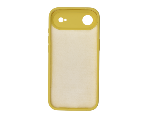 Чохол Silicone Case Full Camera Protective iPhone 17 Air yellow PLS-00-00155241