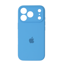 Чохол Silicone Case Full Camera Protective iPhone 17 Pro Max surf blue PLS-00-00156044