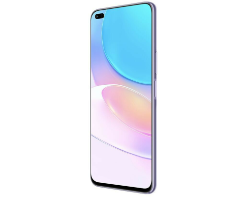 Дисплей Huawei Nova 8i з сенсором та рамкою silver (Original China) PLS-00-00101460