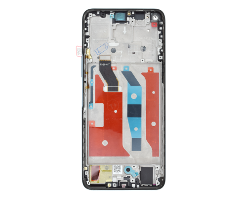 Дисплей Huawei Nova 8i з сенсором та рамкою silver (Original China) PLS-00-00101460