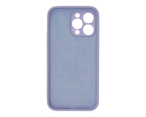 Чохол Silicone Case Full Camera Protective iPhone 14 Pro Max lilac purple PLS-00-00122986