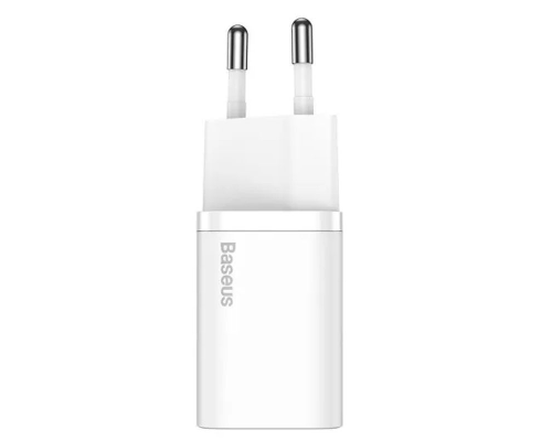 Зарядний пристрій Baseus Super Si 30W 3A 1USB-C white PLS-00-00088817