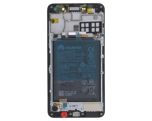 Дисплей Huawei Y5 2017 з сенсором та рамкою black (Original) PLS-00-00102472