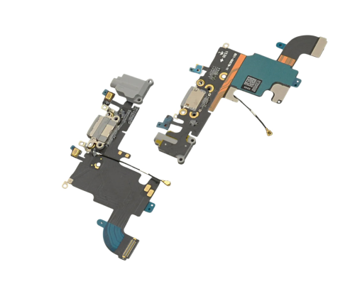 Шлейф iPhone 6S з роз'ємом зарядки gray PLS-00-00013390