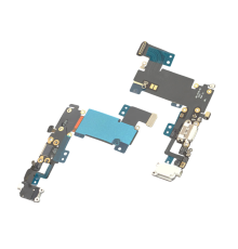 Шлейф iPhone 6S Plus з роз'ємом зарядки gray PLS-00-00013399