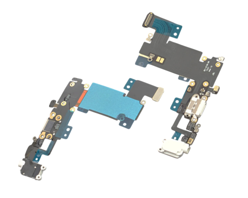 Шлейф iPhone 6S Plus з роз'ємом зарядки gray PLS-00-00013399