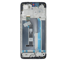 Дисплей Motorola XT2537 Moto G57 з сенсором та рамкою black (Service) PLS-00-00159718