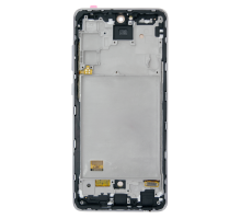 Дисплей Samsung A725 Galaxy A72 (2021) з сенсором та рамкою black (OLED) (Big size) PLS-00-00074754