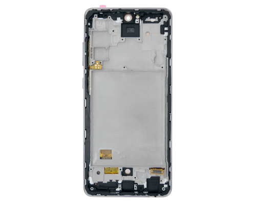 Дисплей Samsung A725 Galaxy A72 (2021) з сенсором та рамкою black (OLED) (Big size) PLS-00-00074754