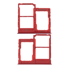 Тримач SIM-карти та карти пам'яті Samsung A405F Galaxy A40 red PLS-00-00046836