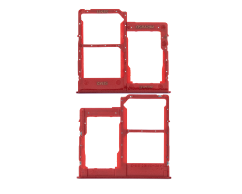 Тримач SIM-карти та карти пам'яті Samsung A405F Galaxy A40 red PLS-00-00046836
