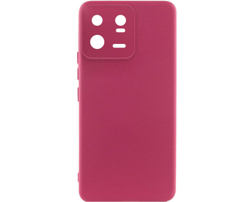 Чохол Silicone Cover Full Camera Xiaomi 13 Pro marsala PLS-00-00118525