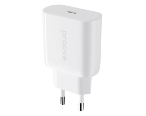 Зарядний пристрій Proove Rapid 20W 3A USB-C white PLS-00-00138611