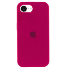 Чохол Silicone Case Full Protective iPhone 16e rose red PLS-00-00142216