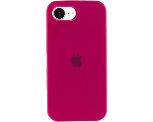 Чохол Silicone Case Full Protective iPhone 16e rose red PLS-00-00142216