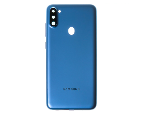 Задня кришка Samsung A115 Galaxy A11 blue (Original China) PLS-00-00061979