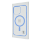 Чохол TPU+PC Сolor сase with MagSafe iPhone 16 far blue PLS-00-00135406