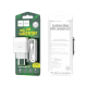 Зарядний пристрій Hoco C73A 12W 2.4A 2USB-A з кабелем Lightning white PLS-00-00100813
