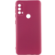 Чохол Silicone Cover Full Camera Motorola Moto E40 marsala PLS-00-00118089
