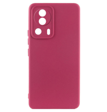 Чохол Silicone Cover Full Camera Xiaomi 13 Lite marsala PLS-00-00118523