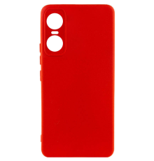 Чохол Silicone Cover Full Camera Tecno Pop 6 Pro red PLS-00-00118477