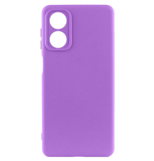 Чохол Silicone Cover Full Camera Oppo A17 purple PLS-00-00117876