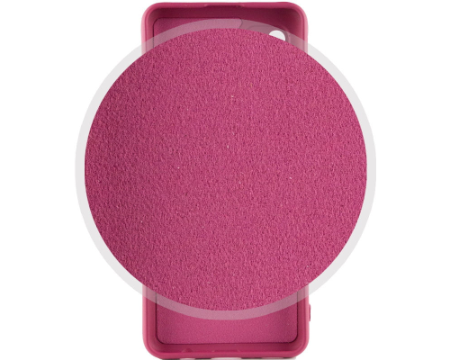 Чохол Silicone Cover Full Camera Motorola Moto E40 marsala PLS-00-00118089