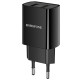 Зарядний пристрій Borofone BA53A 10.5W 2.1A 2USB-A black PLS-00-00075846
