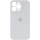 Чохол Silicone Case Full Camera Protective iPhone 15 Pro white PLS-00-00111549
