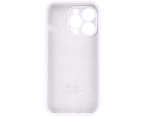 Чохол Silicone Case Full Camera Protective iPhone 15 Pro white PLS-00-00111549