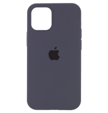 Чохол Silicone Case Full Protective iPhone 14 Pro Max dark gray PLS-00-00103134