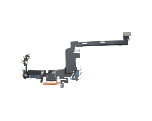 Шлейф iPhone 17 Pro з роз'ємом зарядки EU orange (Original China) PLS-00-00152708