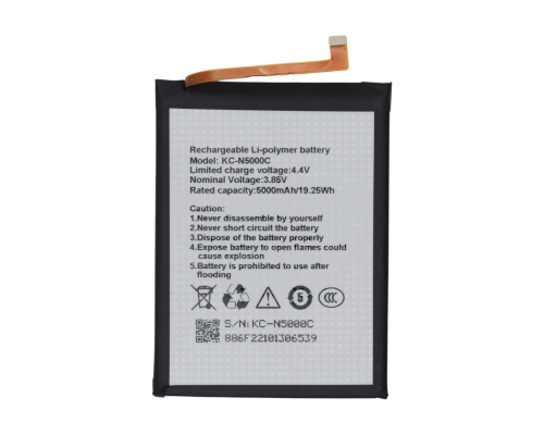 Акумулятор для Oukitel KC-N5000C (OEM) PLS-00-00159081