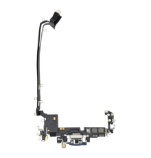 Шлейф iPhone 17 Pro Max з роз'ємом зарядки US blue (Original Used) PLS-00-00152702