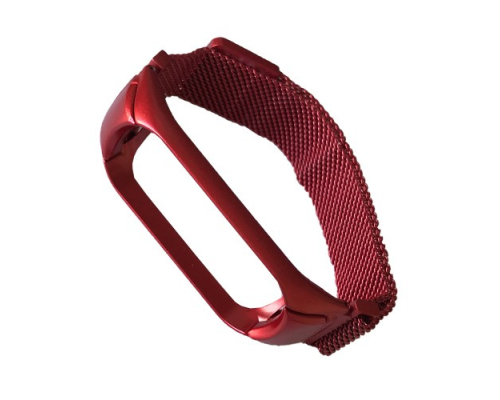 Ремінець Xiaomi Mi Band 4 Milanese Loop red PLS-00-00083929
