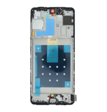Дисплей Samsung M556 Galaxy M55 (2024) з сенсором та рамкою black (Original) PLS-00-00133412