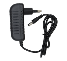 Зарядний пристрій 12V 1A to DC 5.5 x 2.5 мм black PLS-00-00153499