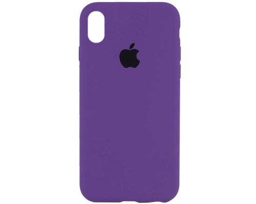 Чохол Silicone Case Full Protective iPhone XR amethyst PLS-00-00096907