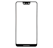 Скло дисплея Google Pixel 3 XL з OCA плівкою black (Original China) PLS-00-00060009