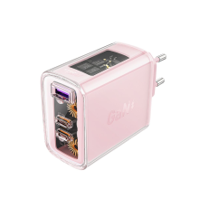 Зарядний пристрій Acefast A45 65W 3A USB-A+2USB-С pink PLS-00-00124911