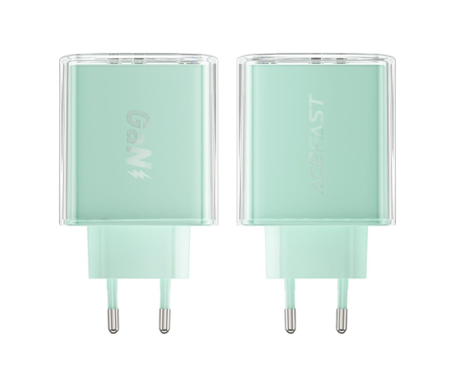 Зарядний пристрій Acefast A45 65W 3A USB-A+2USB-С turquoise PLS-00-00124912