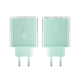 Зарядний пристрій Acefast A45 65W 3A USB-A+2USB-С turquoise PLS-00-00124912