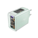 Зарядний пристрій Acefast A45 65W 3A USB-A+2USB-С turquoise PLS-00-00124912