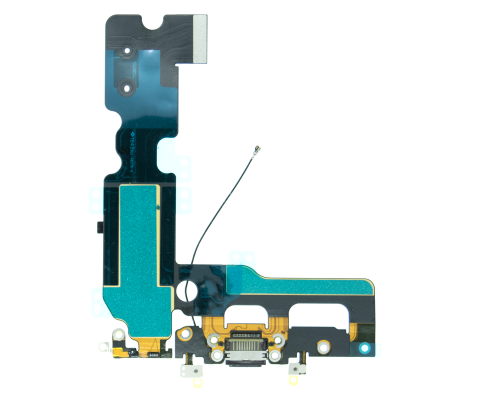 Шлейф iPhone 7 Plus з роз'ємом зарядки black (Original) PLS-00-00079110