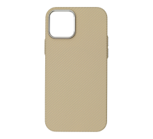Чохол D Glory Ultra Slim with MagSafe iPhone 12 (12 Pro) beige carbon PLS-00-00156432