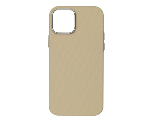 Чохол D Glory Ultra Slim with MagSafe iPhone 12 (12 Pro) beige carbon PLS-00-00156432